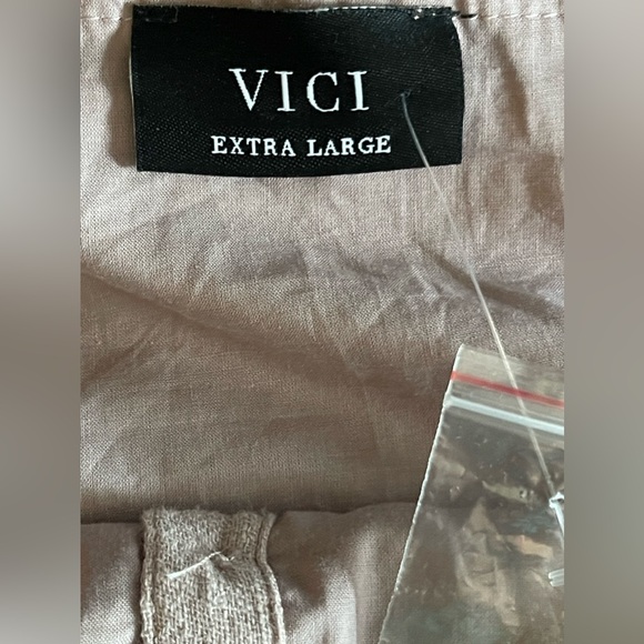 VICI Gauge tiered Maxi dress Sz XL NWT - Picture 6 of 6